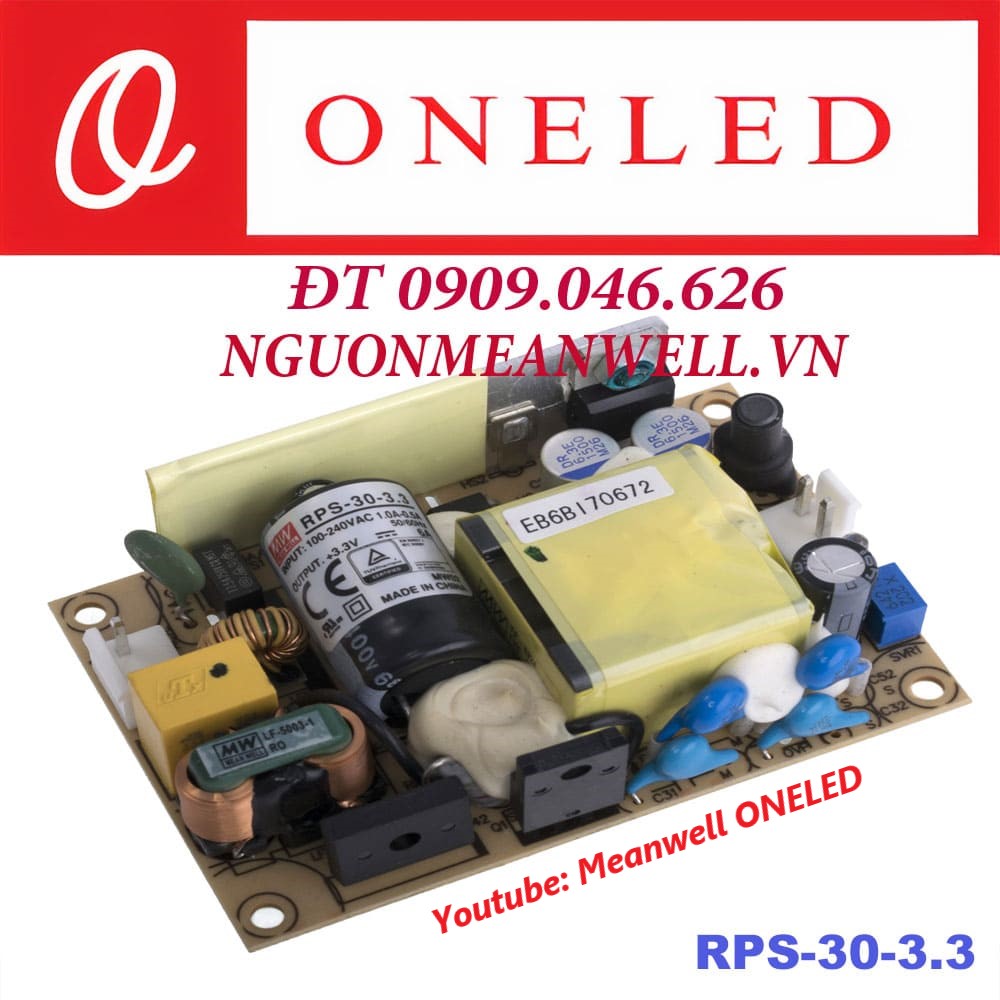 Nguồn Meanwell RPS-30-3.3 Nguồn Meanwell RPS-30-3.3