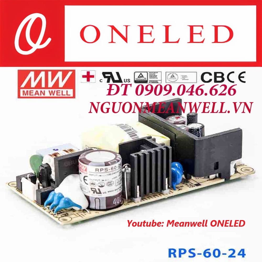 Nguồn Meanwell RPS-60-24 Nguồn Meanwell RPS-60-24