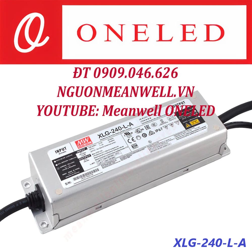 Nguồn Meanwell XLG-240-L-A Nguồn Meanwell XLG-240-L-A