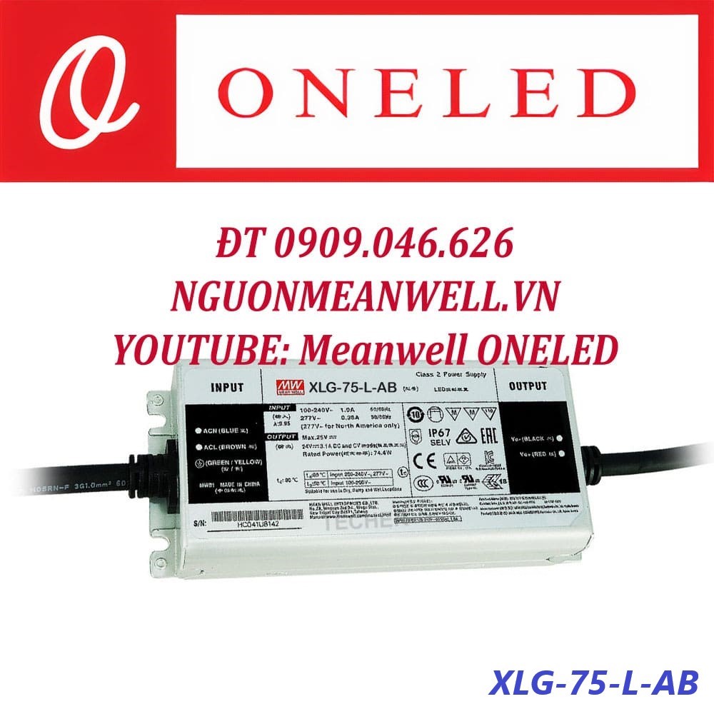 Nguồn Meanwell XLG-75-L-AB Nguồn Meanwell XLG-75-L-AB