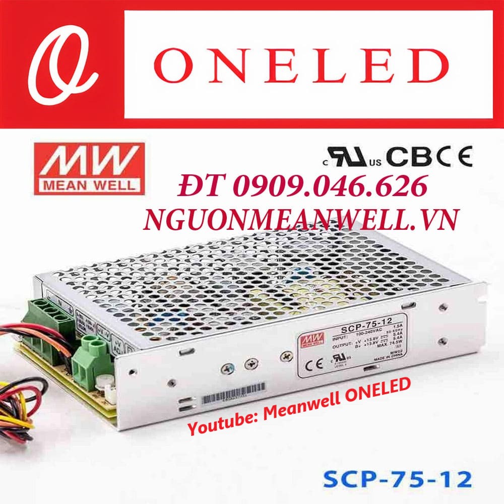 Nguồn Meanwell SCP-75-12 Nguồn Meanwell SCP-75-12