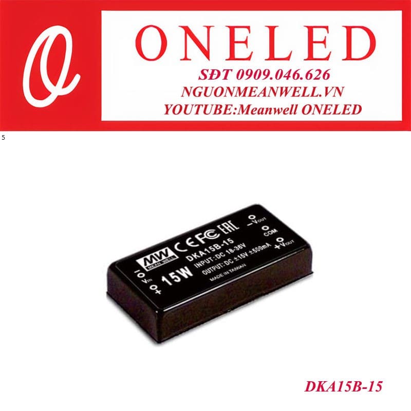 Nguồn meanwell DKA15B-15 Nguồn meanwell DKA15B-15