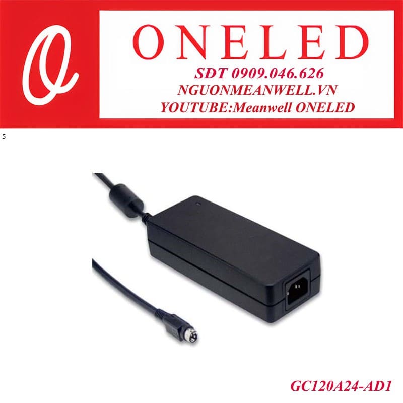Nguồn meanwell GC120A24-AD1 Nguồn meanwell GC120A24-AD1