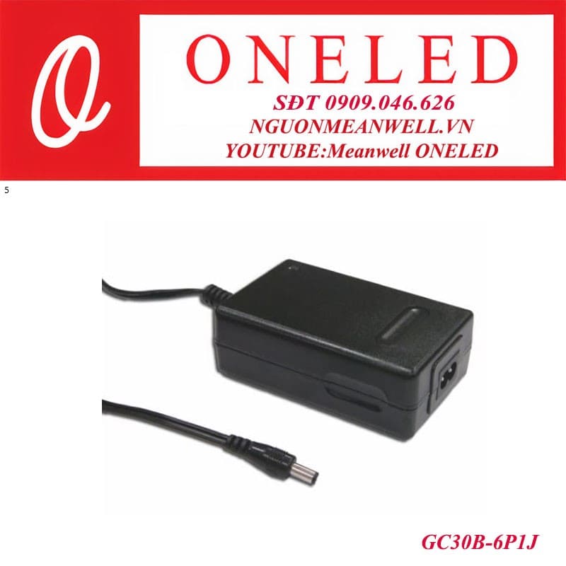 Nguồn meanwell GC30B-6P1J Nguồn meanwell GC30B-6P1J