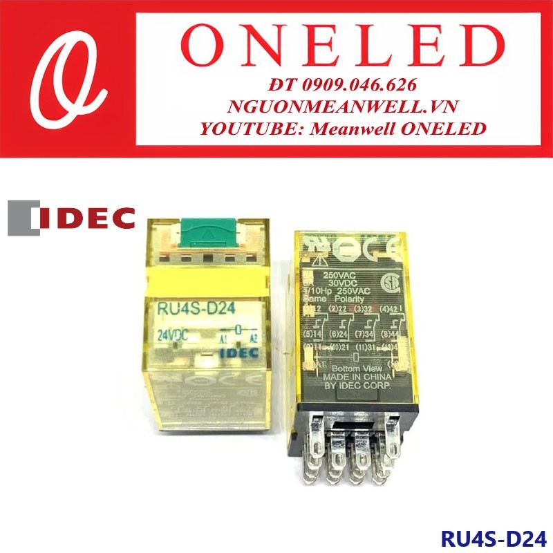 Rơ Le RU4S-D24 IDEC Rơ Le RU4S-D24 IDEC